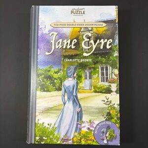 Jane Eyre: Charlotte Bronte 500 Piece Double Sided Jigsaw Puzzle - NIB